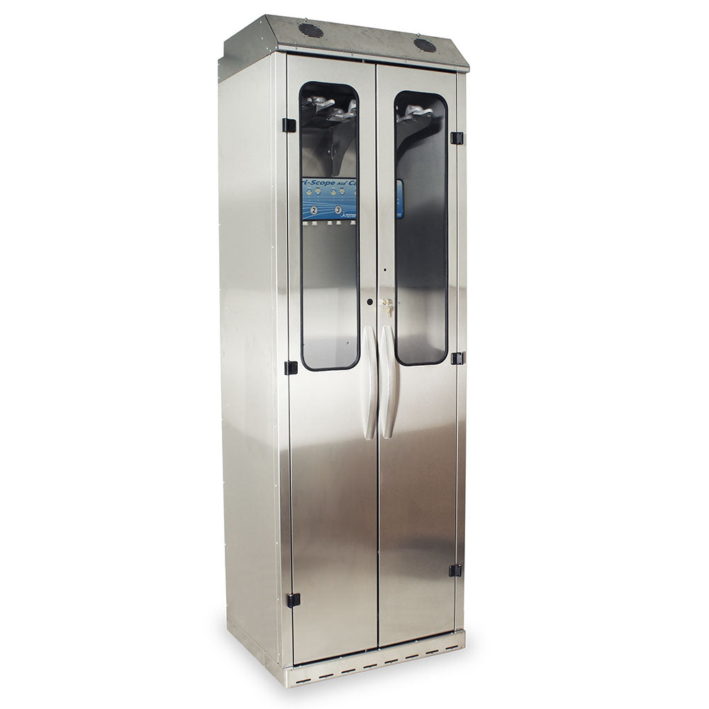 SureDry 10 Scope Stainless Cabinet – Closed view angled right