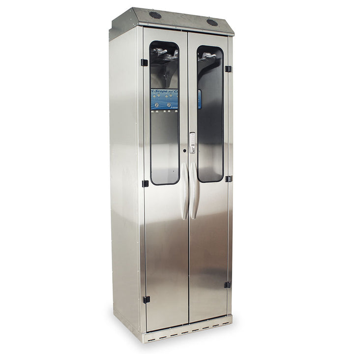SureDry 10 Scope Stainless E-Lock Cabinet – Closed front right view