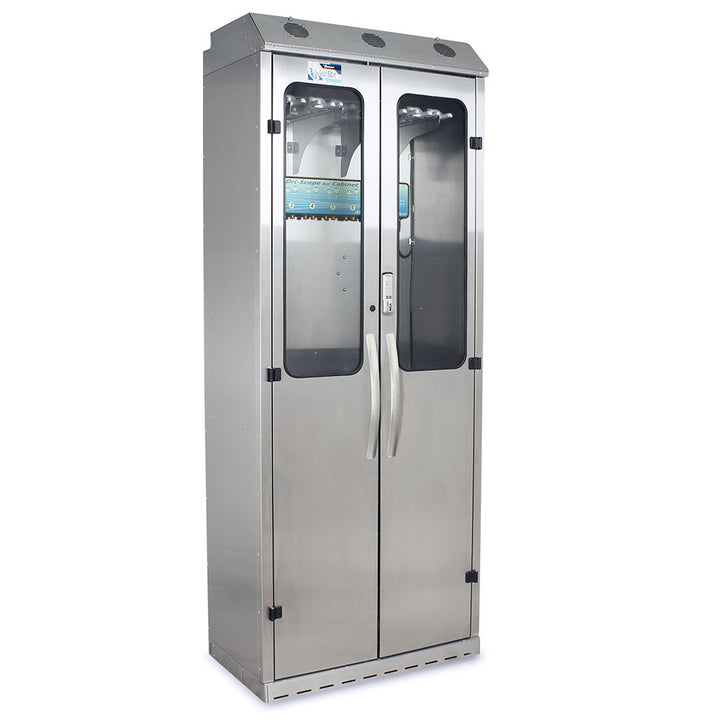 Stainless SureDry 14 Scope Cabinet with Dri-Scope Aid and E-Lock front right view
