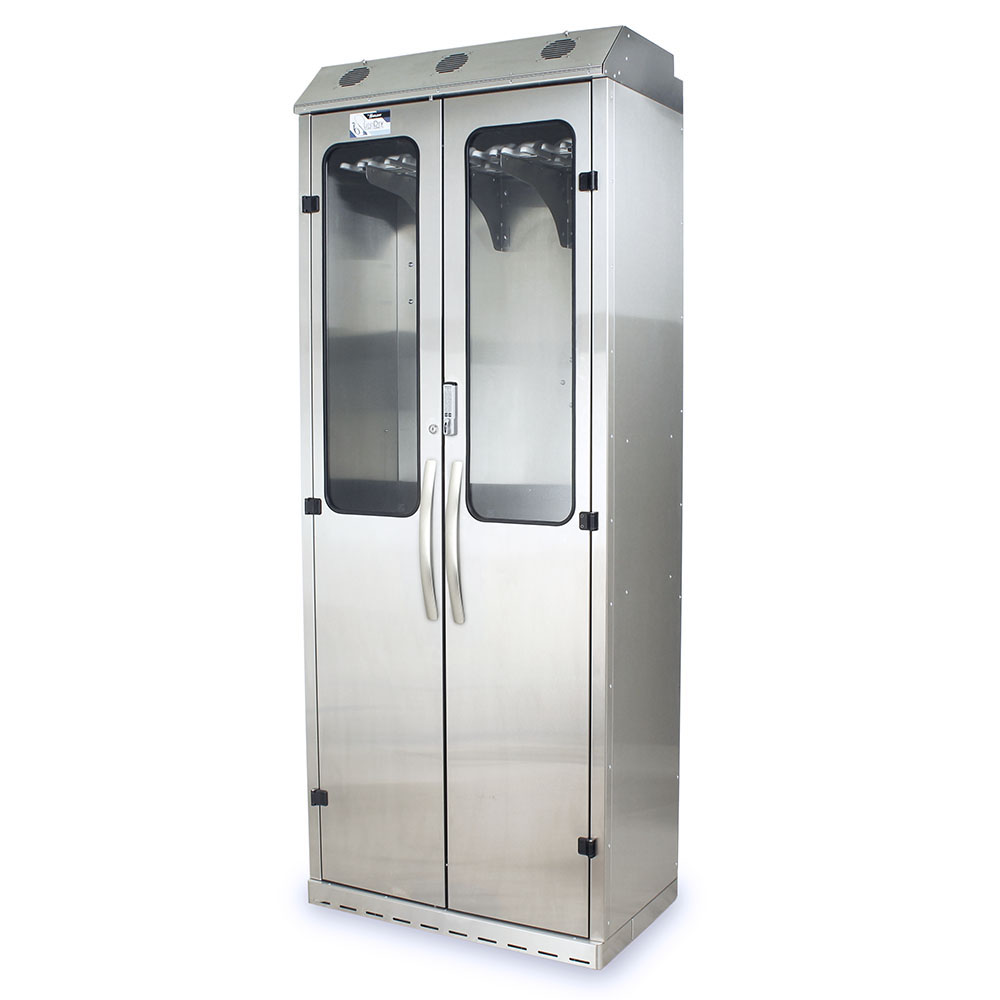 SureDry 14?Scope Stainless Endoscope Cabinet with E?Lock, left view