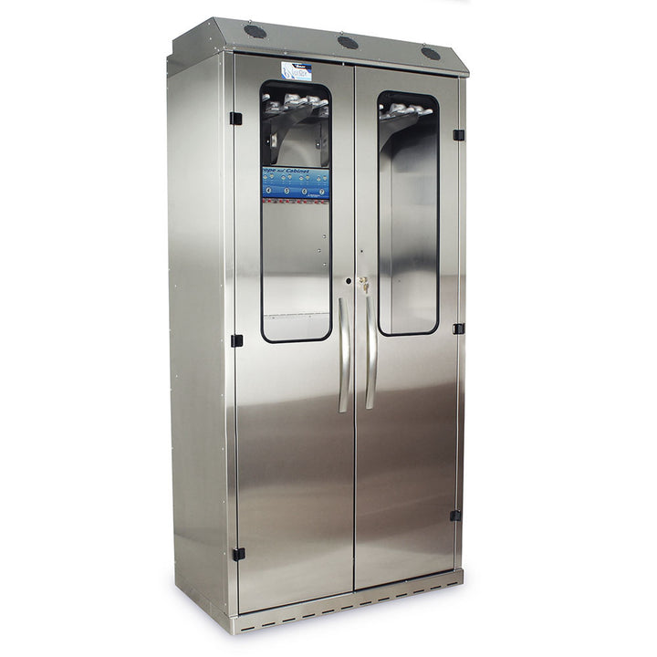 SureDry Stainless High Volume 16?Scope Cabinet closed side view