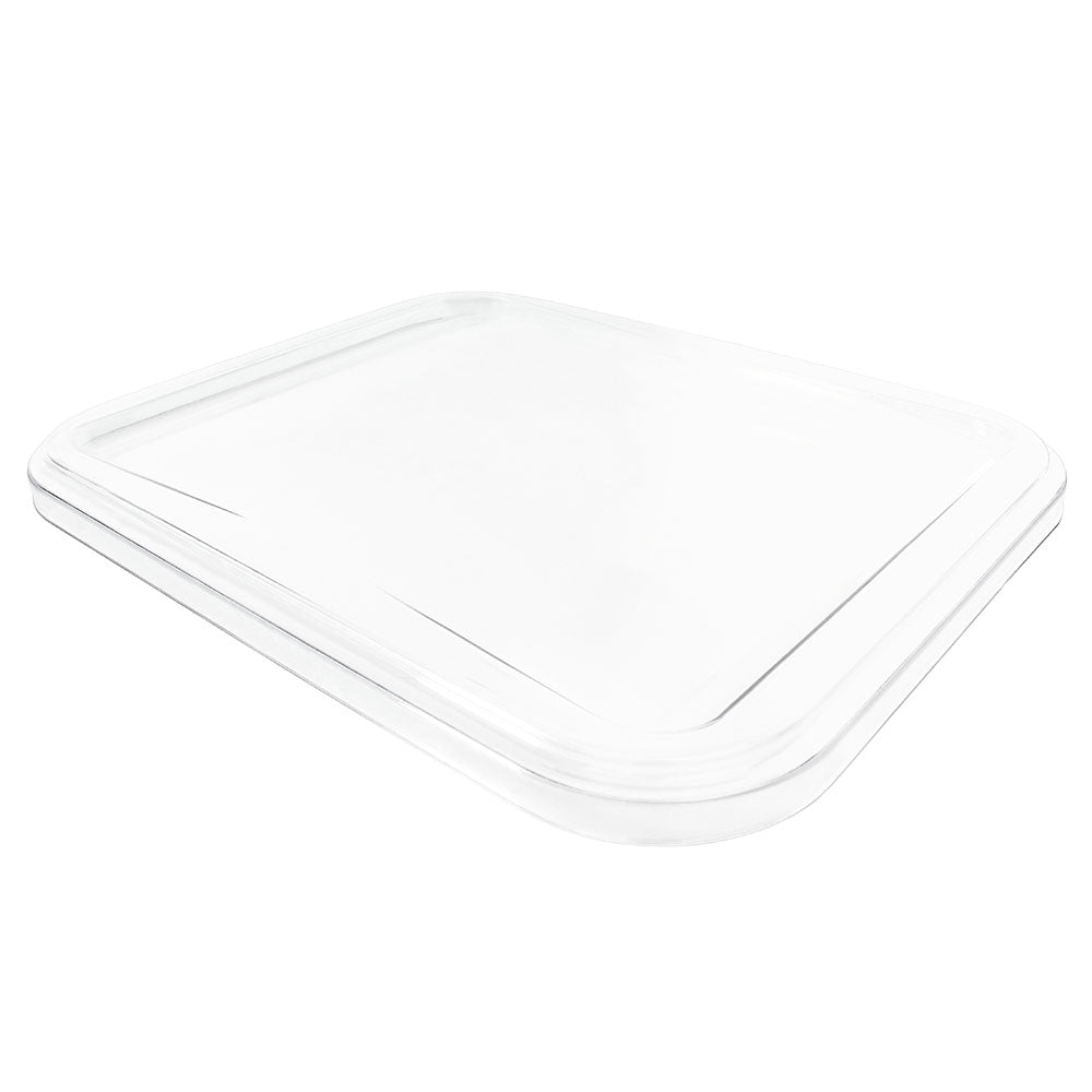 Clear lid for reusable endoscope transport tray