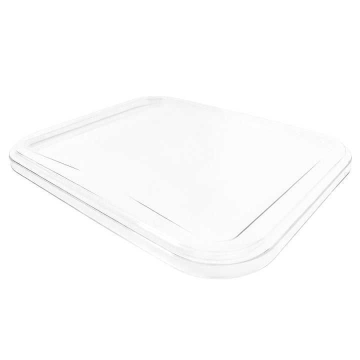 Clear lid for reusable endoscope transport tray