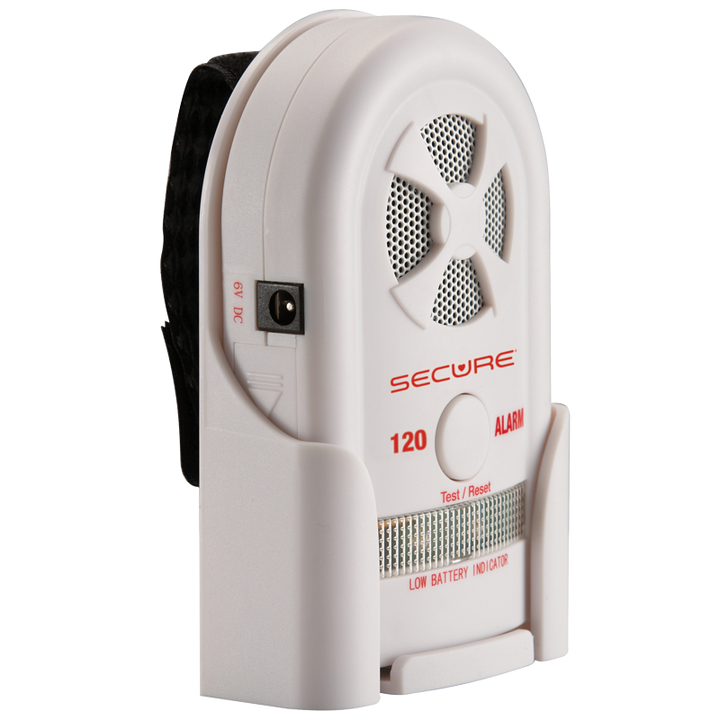 Secure SUA-120 wired fall management alarm monitor front view