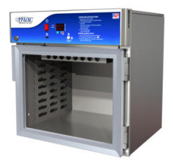 Single chamber D-Series blanket warming cabinet front view