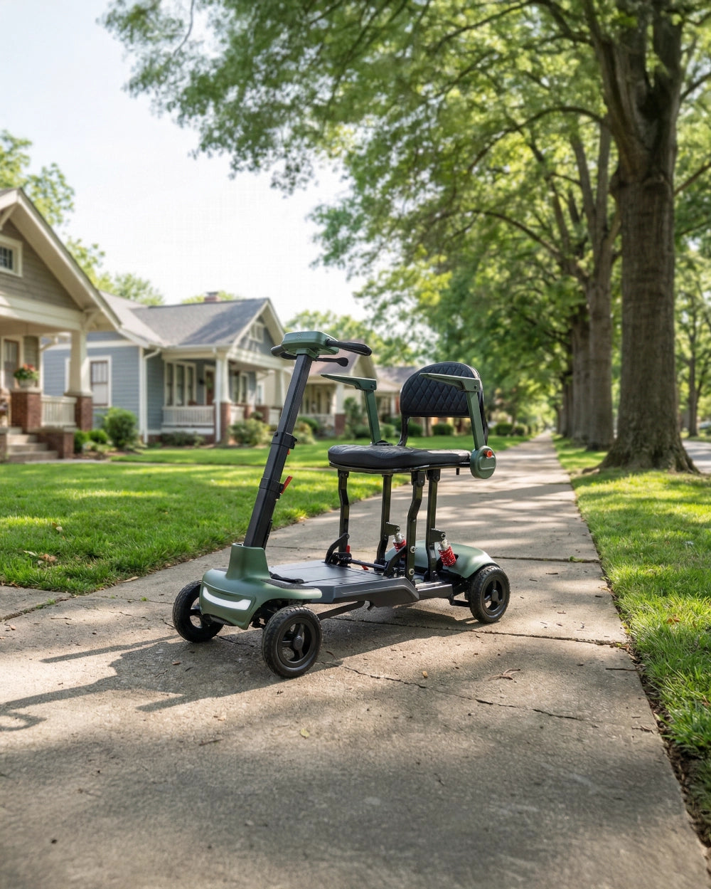 Smarti Plus scooter with USB charging ports