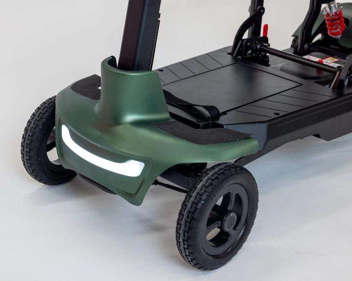 Smarti Plus compact auto folding scooter indoors