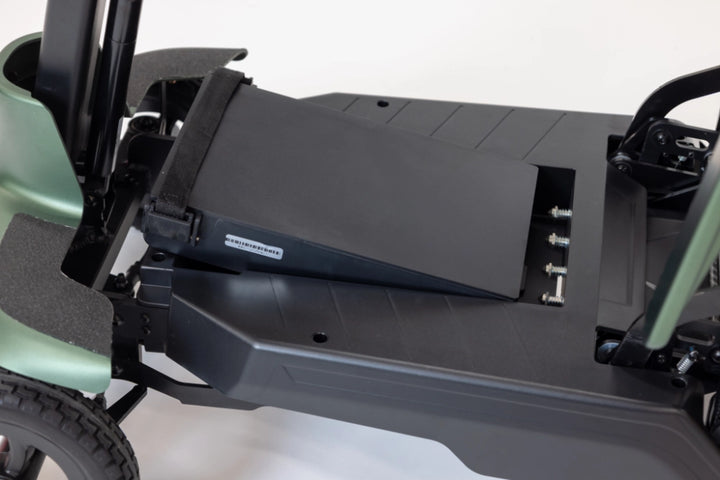 Smarti Plus mobility scooter with padded seat