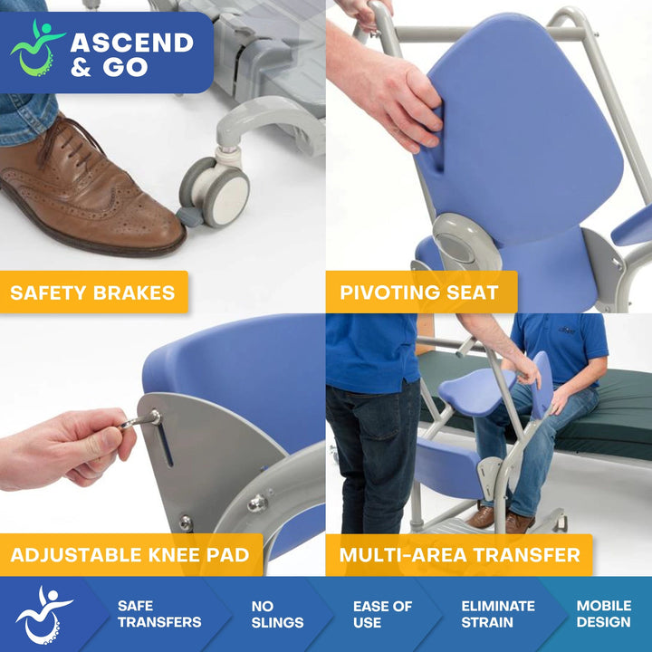 Regain Independence: ASCEND & GO Sit-to-Stand Lift (400 lbs)