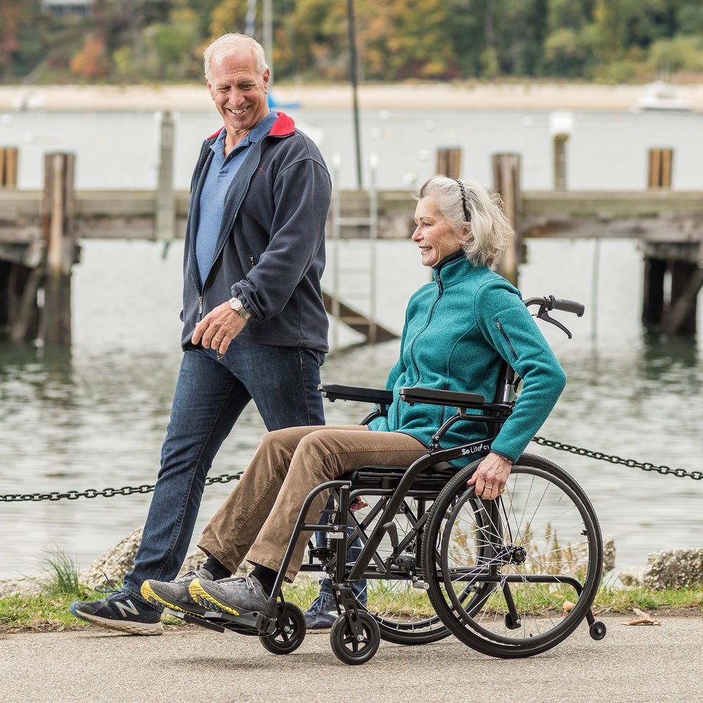 Journey So Lite C2 wheelchair lifestyle active use