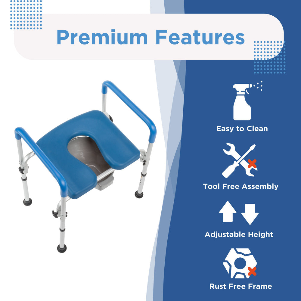 Journey SoftSecure padded foam seat detail