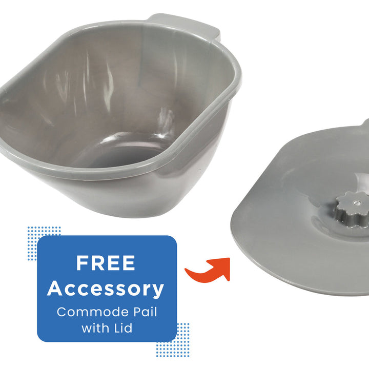 Journey SoftSecure 3 in 1 commode frame and base detail