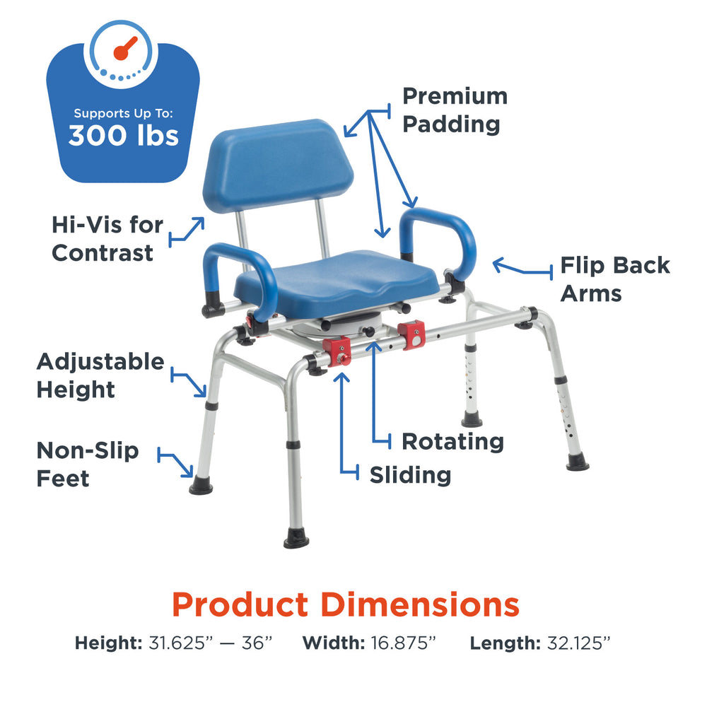 Journey SoftSecure rotating seat detail