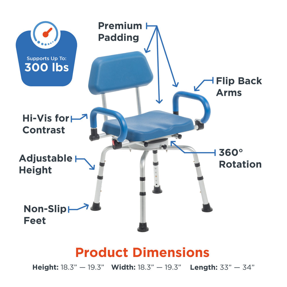 Journey SoftSecure 360 degree rotating seat detail