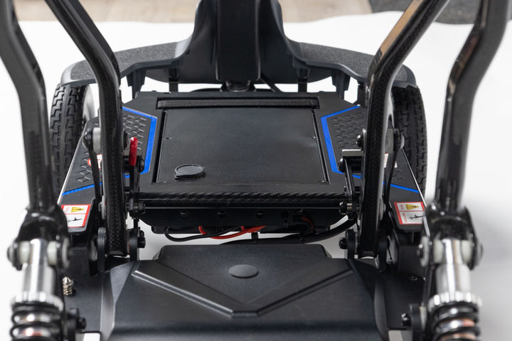 Supa Carbon Lite compact scooter for travel and transport