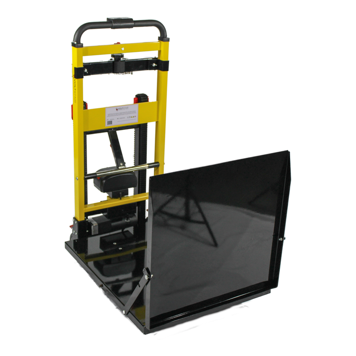 Voltstair Hercules with Ramp carrying heavy loads on stairs with motorized drive