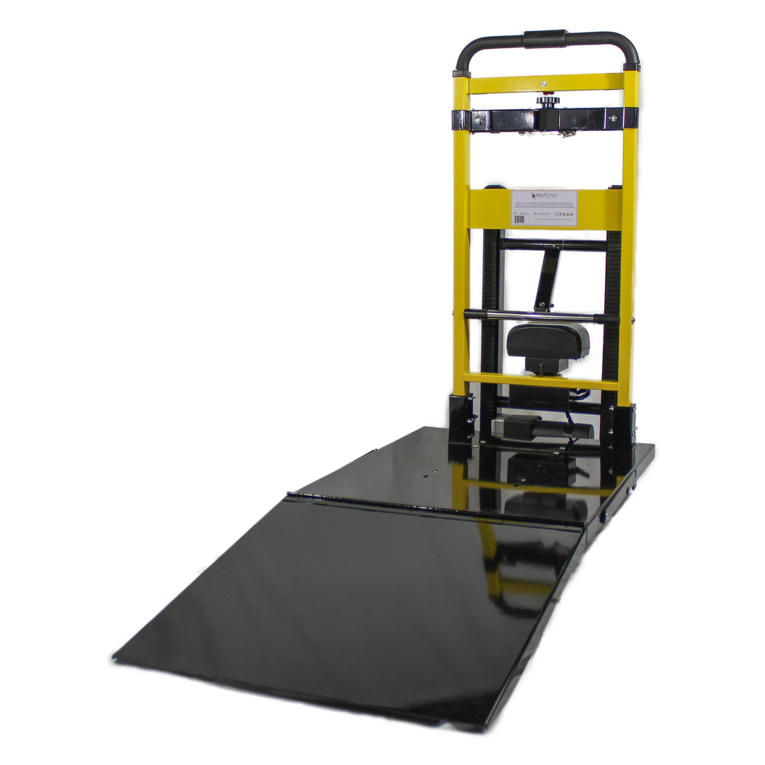 Voltstair Hercules with Ramp powered stair climbing hand truck with 500 lb capacity