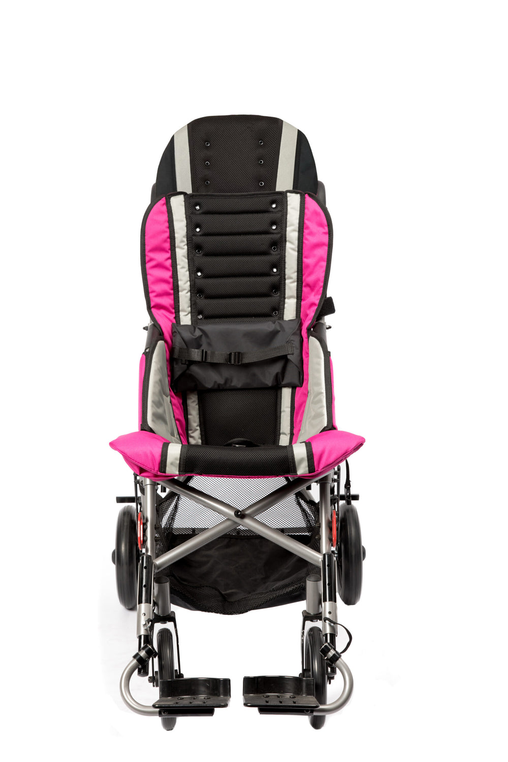 Folded Trotter chair showing compact transport size