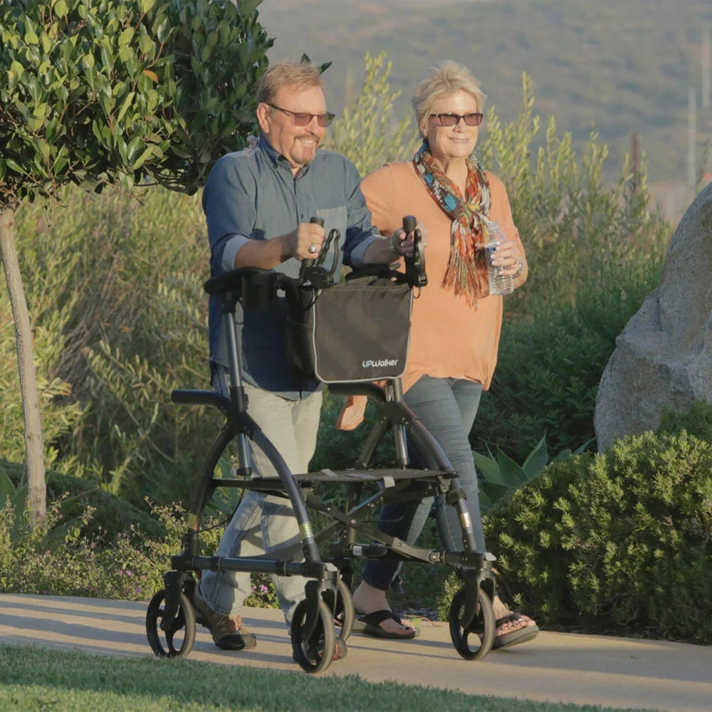 UPWalker Original upright walker lifestyle use