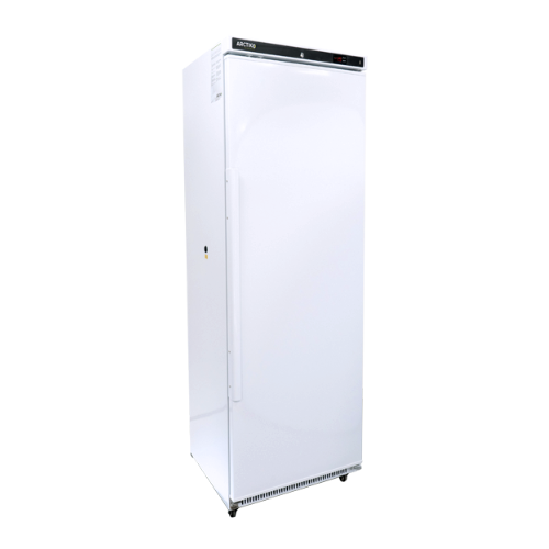 Arctiko LFE 380-US Flexaline freezer interior shelves medical storage view