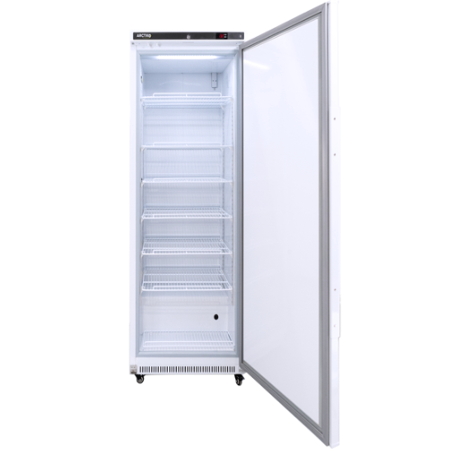 Arctiko LFE 380-US upright laboratory freezer angled exterior view
