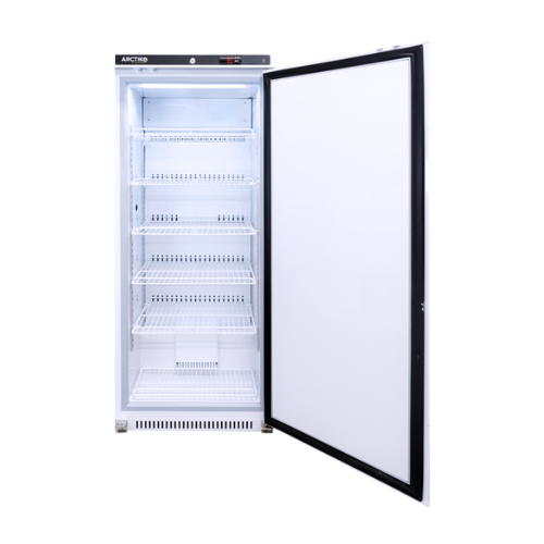 Arctiko LFE 285-US Flexaline freezer interior storage shelves view