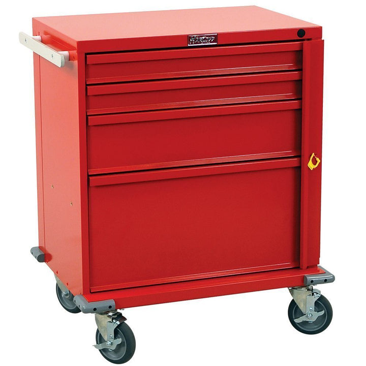 V24-4B emergency cart four drawers breakaway lock
