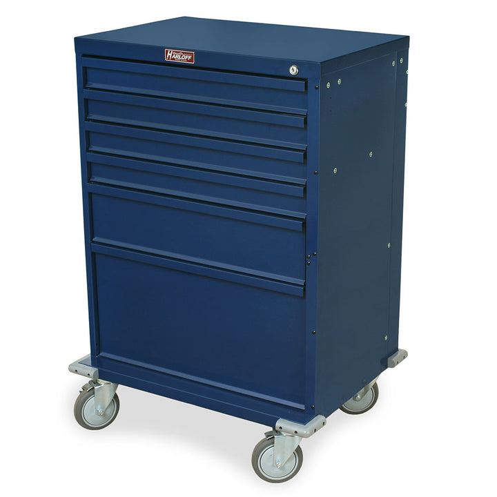 V30-6K procedure cart Navy front view