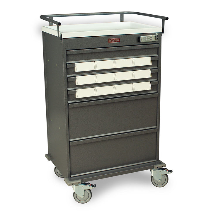 VLT12EBIN5 Value Line Med-Bin cart with steel frame and corner bumpers