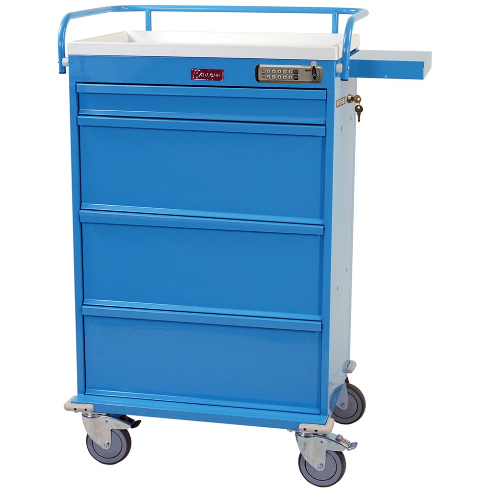 Value Line Medicine-On-Time packaging cart with drawers fully extended