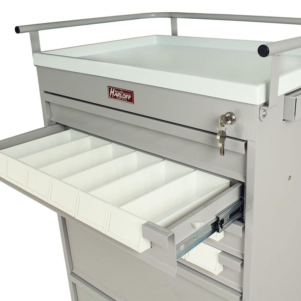 VLT18BIN3 Med-Bin Cart drawer with bins