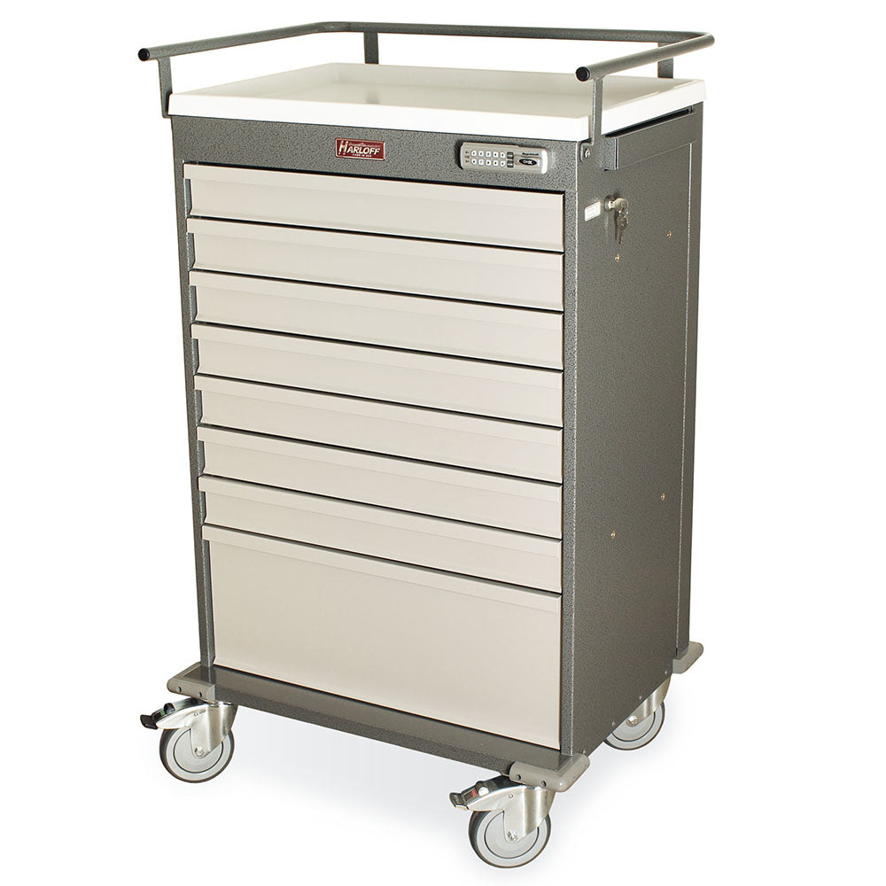 Harloff VLT216EBOX Value Unit Dose Box Medication Cart front view