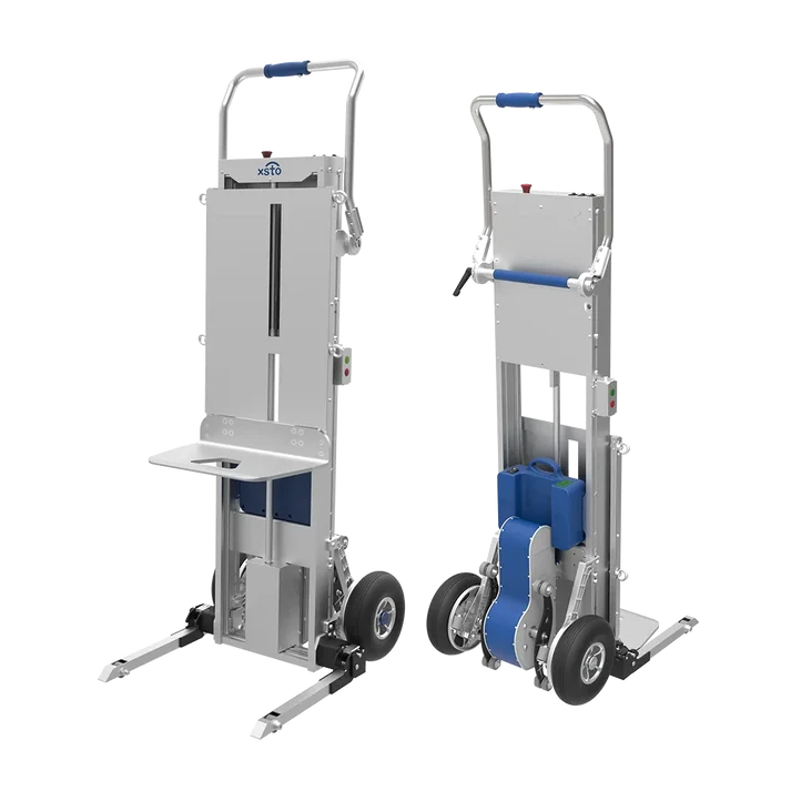 Voltstair X-Climber EveryLift 3-in-1 material handling machine with adjustable support legs