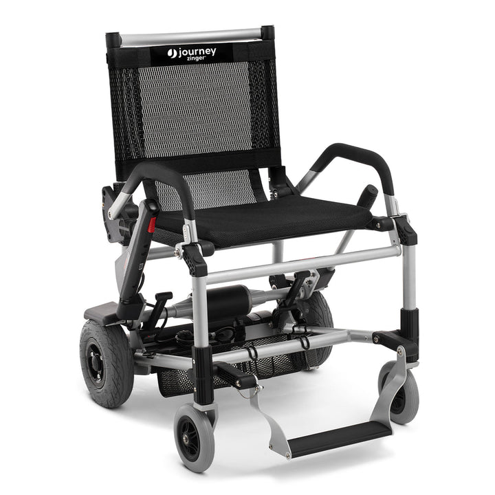Journey Zinger folding power chair front view