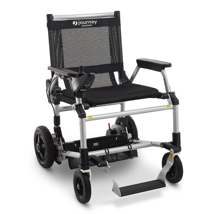 Journey Zoomer lightweight folding power chair front view