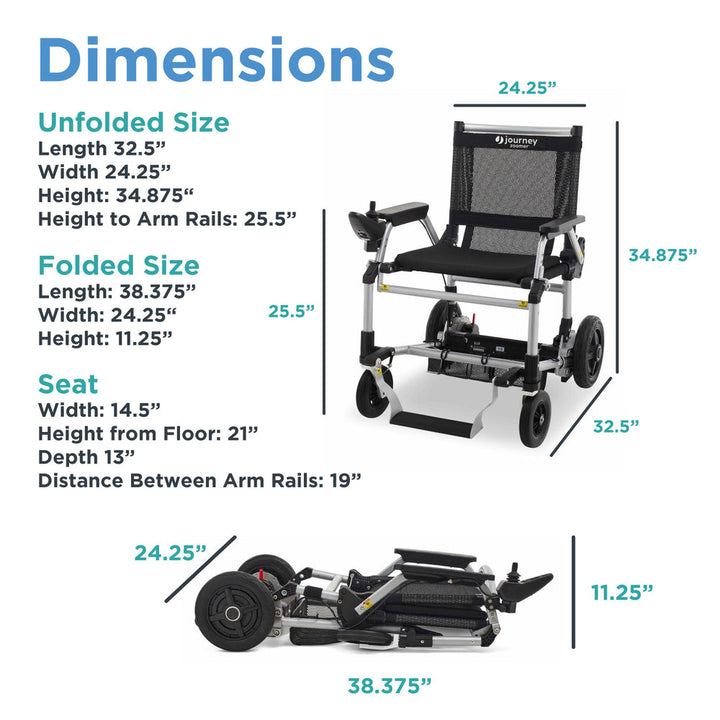 Journey Zoomer power chair floating footrest detail