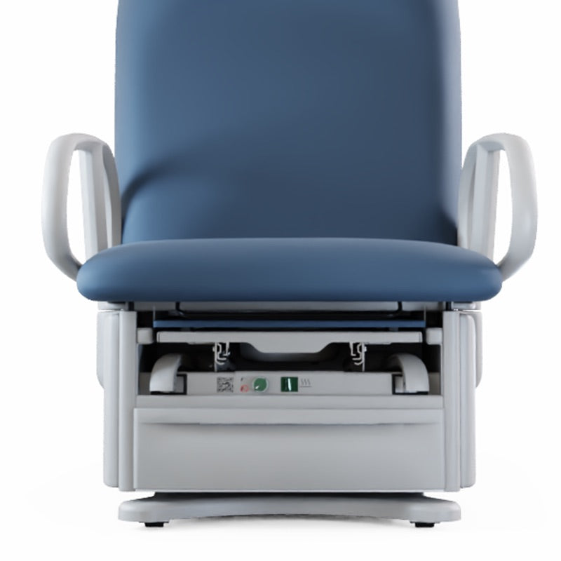 Brewer Access High-Low PLUS Power Table with pass-through drawers and EasyGlide™ mobility system – Image 3