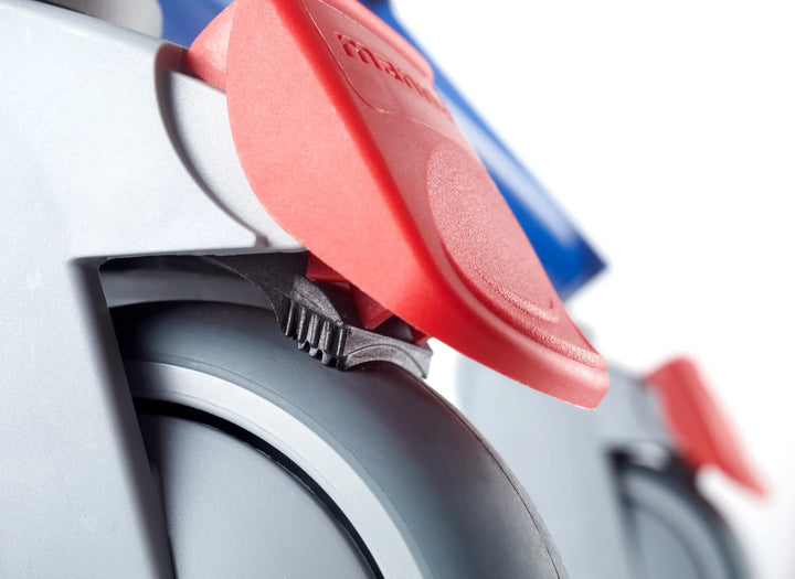 Original Airchair locking castor brake detail