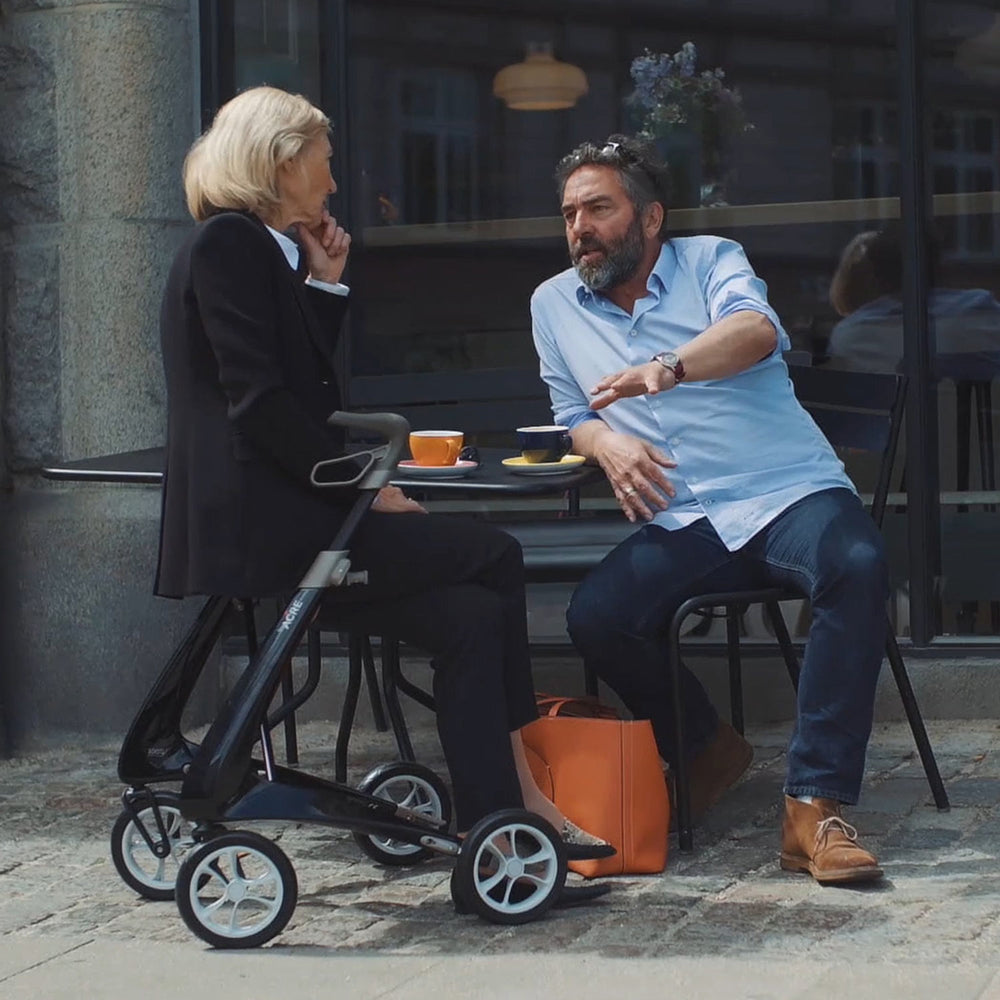 byACRE Carbon Ultralight rollator carbon black lightweight design