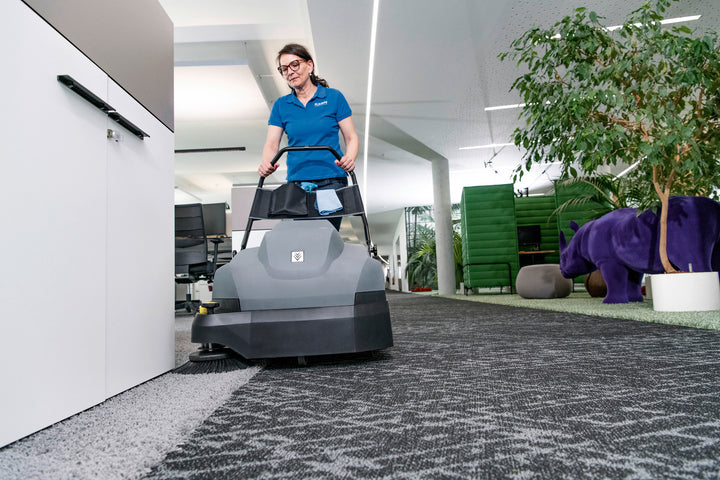 Cordless Power, Quiet Clean: CVS 65/1 Bp Pack Sweeper