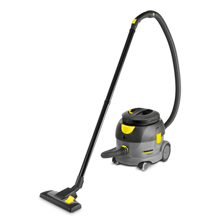 Powerful & Quiet: T 12/1 Dry Vacuum for Long Cleans