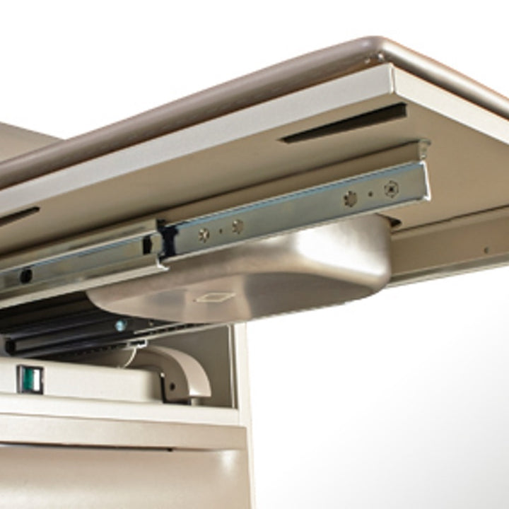 FLEX Power Exam Table extended position for patient comfort