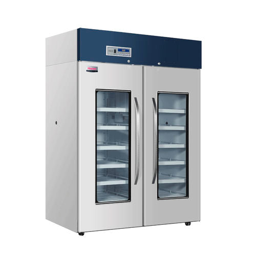 Haier HYC-1378 pharmacy refrigerator side profile view