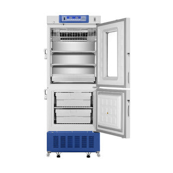 Haier HYCD-319A medical refrigerator freezer combo front view