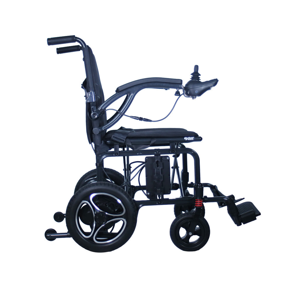 Journey Air lightweight power chair side view