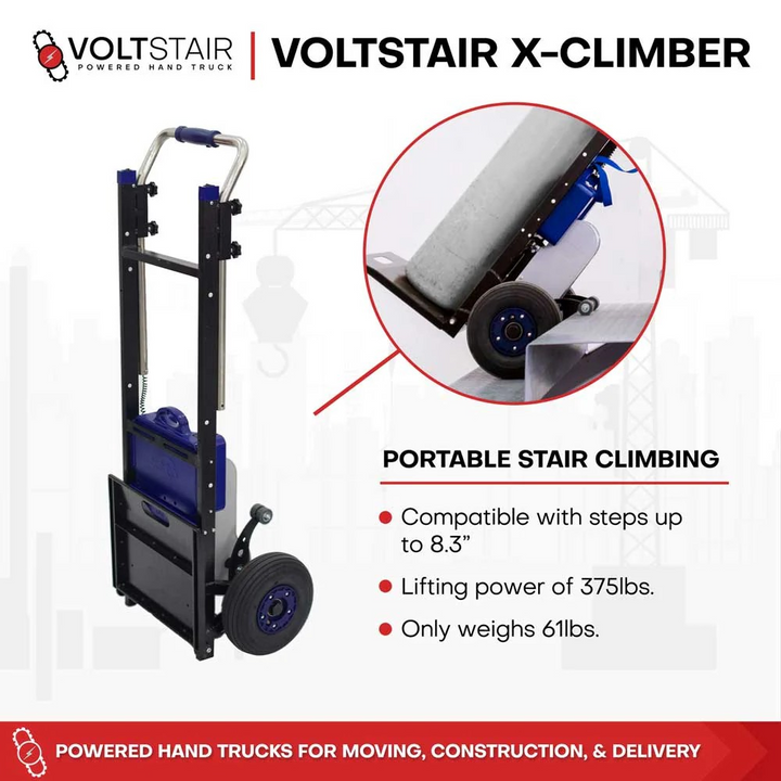 Voltstair X-Climber demonstration with technician