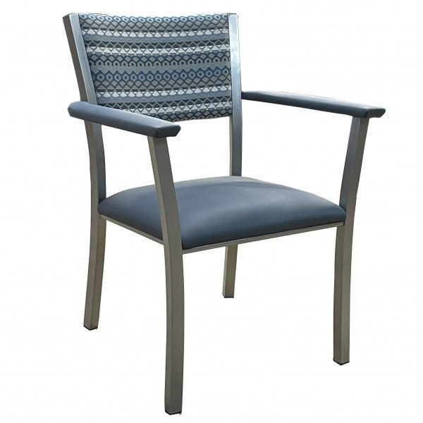 HC1364USBA: Metal Dining Chair with Plush Comfort
