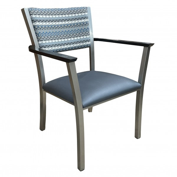 HC1364USBW: Modern Metal Dining Chair with Style