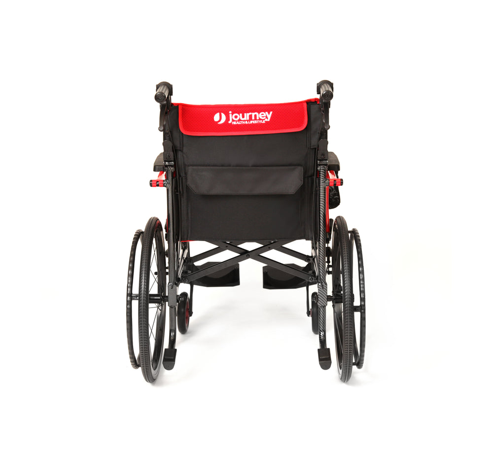 Journey So Lite C2 wheelchair rear view