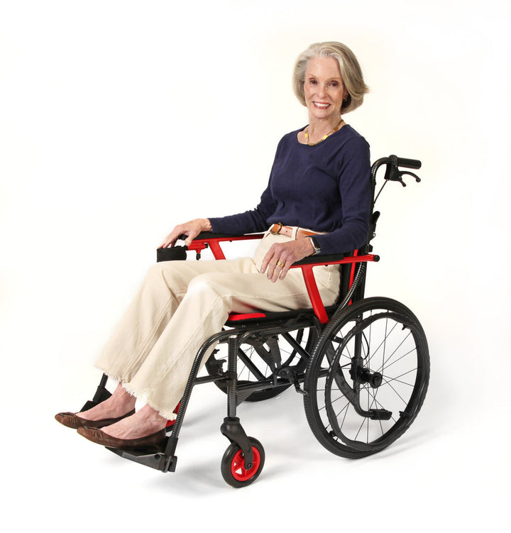 Journey So Lite C2 wheelchair lifestyle three quarter view